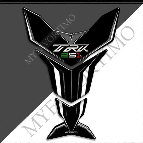 Kit de protection pour réservoir, sacoches, bidons, huile, carburant et protection pour genoux et casque de moto Benelli TRK251 Adventure (autocollants inclus) - TRK25110