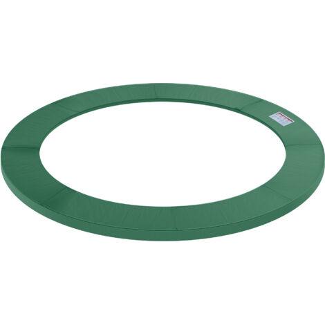 Kit de protection pour trampoline : couvre-bord, filet de sécurité et bâche imperméable, vert, pour Ø 305 cm (8 à 15 pieds).