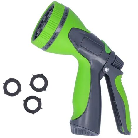 Kit De Pulvérisation D'eau De Jardin Buse De Tuyau À Haute Pression Avec 10 Effets Pour L'irrigation Et Le Lavage De Voiture