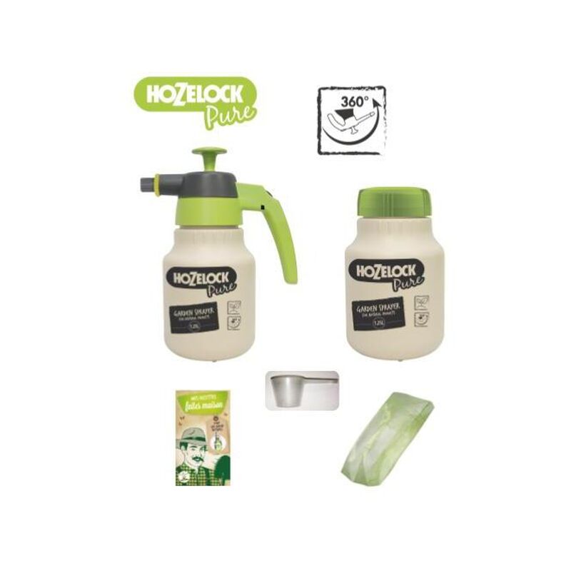 

Kit de pulverización Pure 1,25 L + deposito 1,5 L
