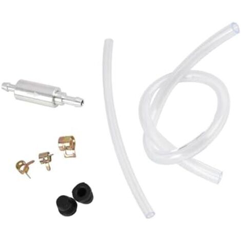 Kit de Purge Frein Moto et Voiture avec Valve unidirectionnelle, Tuyau Transparent Renforcé 45 cm 2 Capuchons en Caoutchouc, Outil Facile Rapide pour Purgeur -