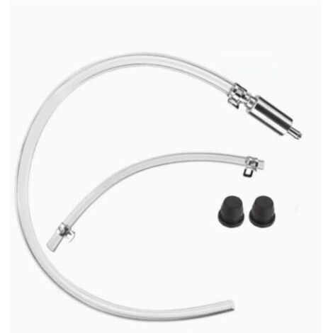 Kit de Purgeur Frein Moto, Valve Anti-Retour Unidirectionnelle, Clips Fixation Rapide, Purge Moto et Voiture avec unidirectionnelle -