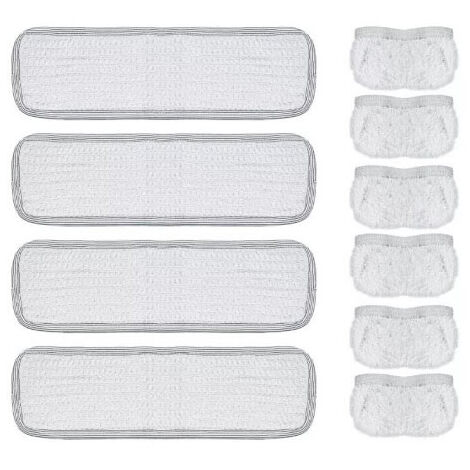 Kit de quatre serpillères et six bonnettes d'origine