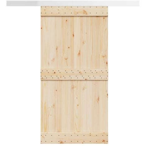 Kit de quincaillerie de porte coulissante alliage d'aluminium