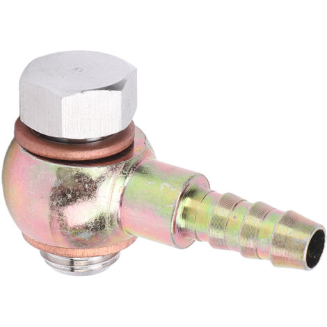 Kit de raccord banjo et boulon de réservoir 7/16inx20 UNF en acier inoxydable pour systèmes hydrauliques avec barb 8mm
