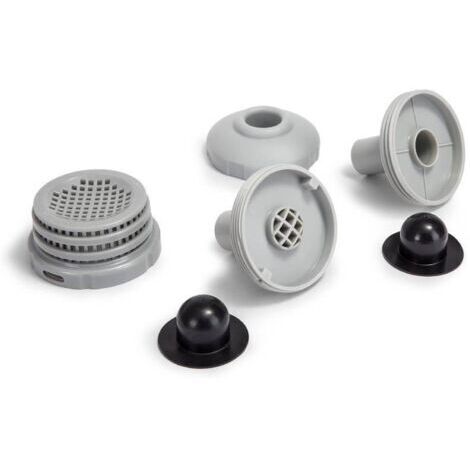 Kit de raccordement Ø 32 mm - Compatible avec la régénération de l'eau, gris, compatible avec les piscines Intex
