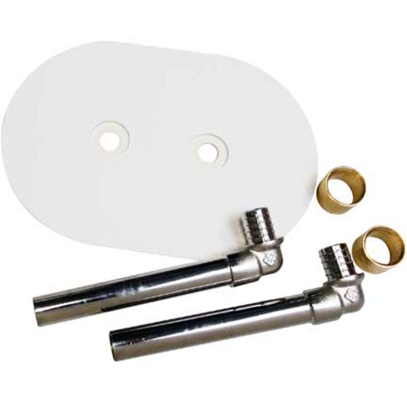 Somatherm - Kit de raccordement double pour radiateur 6 connexions - per à glissement Ø16