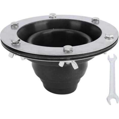 Kit de raccordement pour poêle de tente, tuyau en silicone haute température, solin de toit, compatible avec les sections à triple paroi, noir