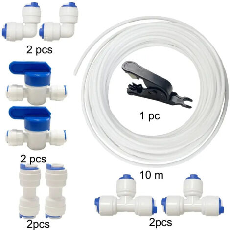 Kit de raccordement pour tuyau deau compatible avec systme de filtration