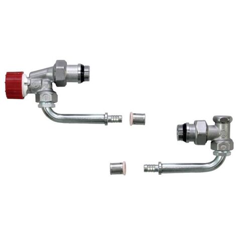 Kit de raccordement RK020X023 3 ML 16x1,5 équerre inversée à écrasement - GIACOMINI