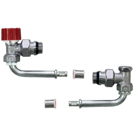 Kit de raccordement RK021X023 6 MM 16x1,5 équerre à écrasement - GIACOMINI