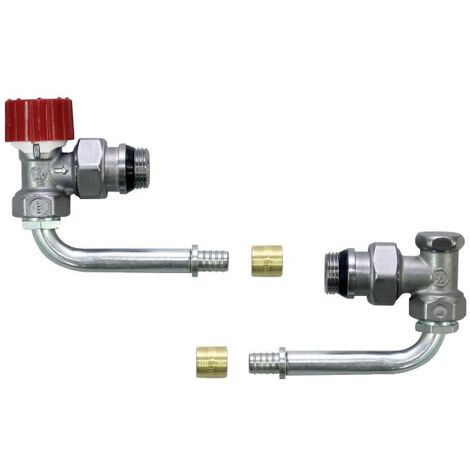 Kit de raccordement RK021X034 7 LL 16x1,5 équerre à glissement - GIACOMINI