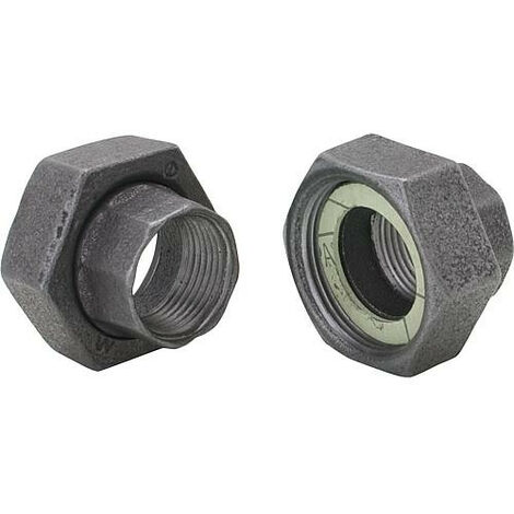 kit de raccords DN32 (1"1/4) 2 écrous-tournants + 2 pièces insertion + 2 joints