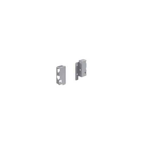 Kit de raccords pour paroi arrière bois hauteur 70 - Décor : Anthracite - HETTICH