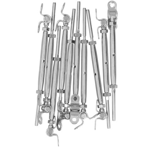 Kit de Railing en Câble Acier Inoxydable Réglable pour Escaliers