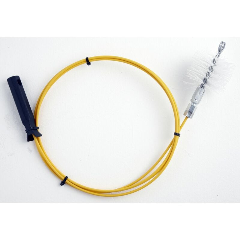 DMO - Kit de ramonage Canne 3 m, hérisson synthétique, diam. 80mm