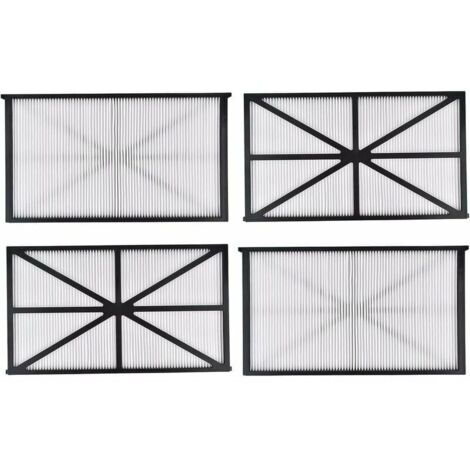 Kit de recarga de cartucho de filtro Ulisem RCX70101 de 4 piezas para aspiradoras de piscina Hayward Robotic AquaVac TigerShark SharkVac y Maytronics