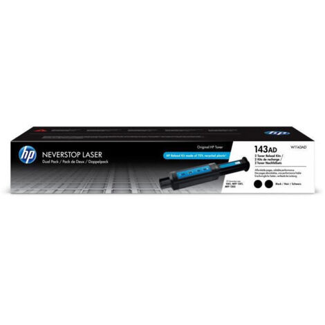 Kit de Recarga Tóner Original nº143AD Multipack/ 2x Negro