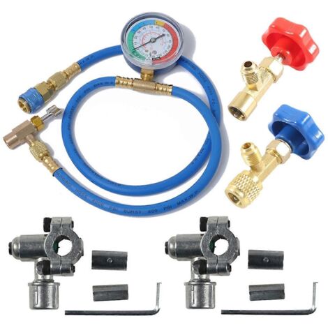 Kit de recharge de fréon R134A pour réfrigérateur, kit de tuyau de mesure pour climatisation automobile ---