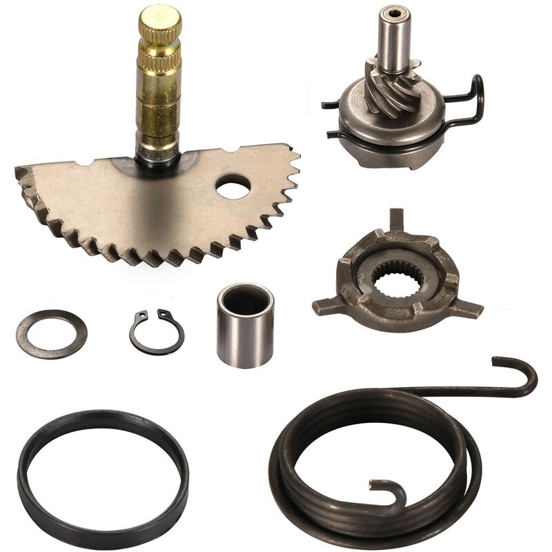 Bearsu - Kit de reconstruction d'arbre de vitesse de démarrage 50cc 60cc 80cc kit de reconstruction de moto de scooter remplacement de démarrage