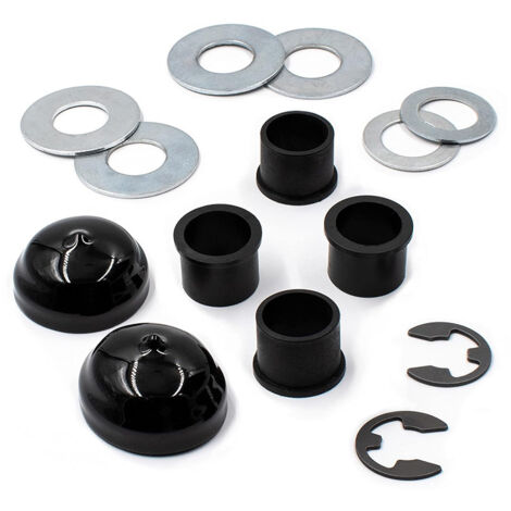 Kit de reconstruction de bague de fusée avant 532406013, compatible avec 406013, 532121232, 532173966. Bagues de fusée de direction de roue avant de tondeuse à gazon pour réduire le balancement -- 20 