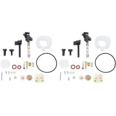 Kit de reconstruction de carburateur 2 ensembles de remplacement d'outil de réparation de carburateur pour moteur GX390 13HP