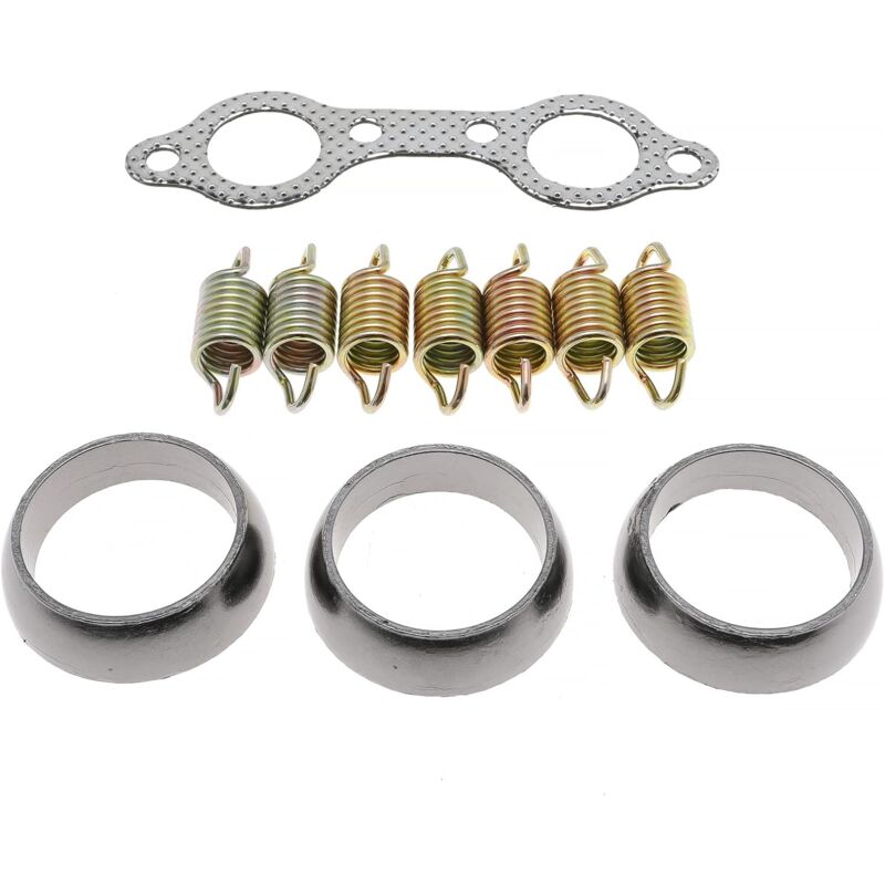 Dolaso - Kit de reconstruction de ressort de joint de collecteur d'échappement pour Polaris Ranger 700 800 2006-2014 Sportsman 600 700 2002-2007