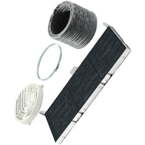 Kit de recyclage d'origine (00578523, 17006838) Hotte NEFF, VIVA, BLAUPUNKT, SIEMENS, BOSCH