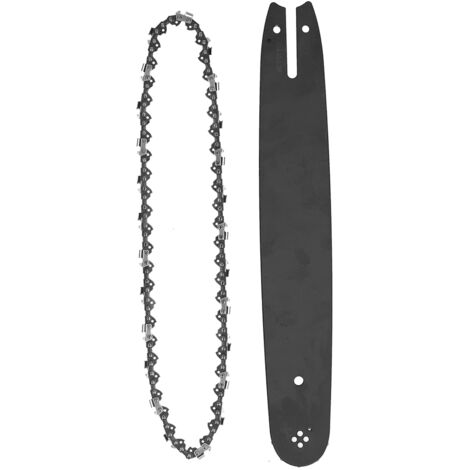 Kit de reemplazo de cadena para barra guía de motosierra, tornillos, 15 pulgadas, 64 eslabones