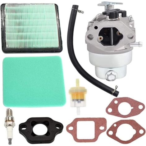 Kit de reemplazo de carburador, kit de reconstrucción de carburador, para GCV160 compatible con motor Honda GCV160A GCV160LA GCV160 10 piezas