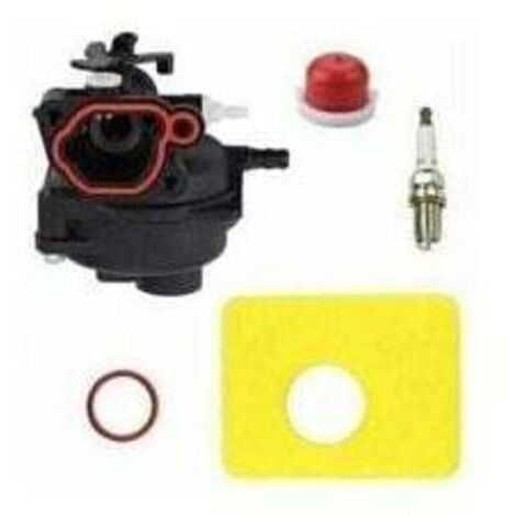 Kit de reemplazo de filtro de aire de carburador 799583 para motores de cortacésped Briggs & Stratton 591160, 595656, XU, 591979, 593261, 08P502, 8P502, 09P602, 9P602, 300E, 450E, 500E y 125 cc OVH - 