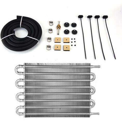 Kit de refroidissement d'huile de Transmission à distance pour voiture, convertisseur de radiateur manuel automatique à 8 rangées
