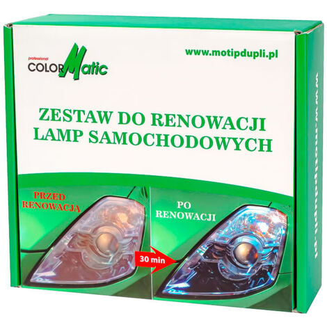 KIT DE REGENERACIÓN DE LÁMPARAS/FAROS MOTIP