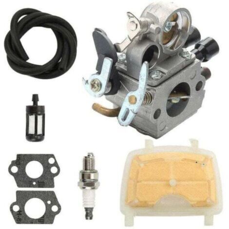 Kit de Réglage du Carburateur pour Tronçonneuse Stihl MS171 MS181 MS211 Zama Carb TRIMEC