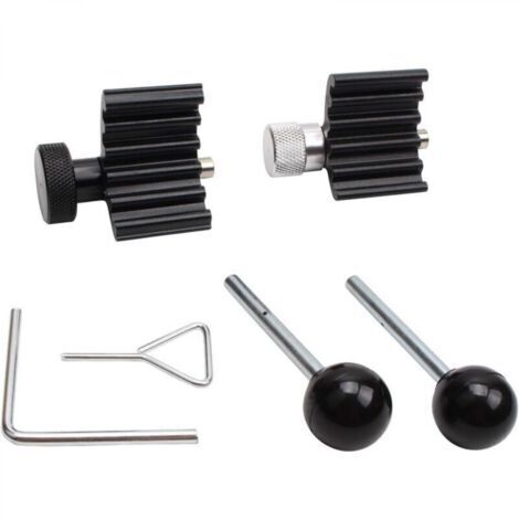 Kit de réglage du moteur Diesel, vanne de verrouillage du vilebrequin de distribution, outil de fixation du vilebrequin du moteur, compatible avec Audi et Volkswagen
