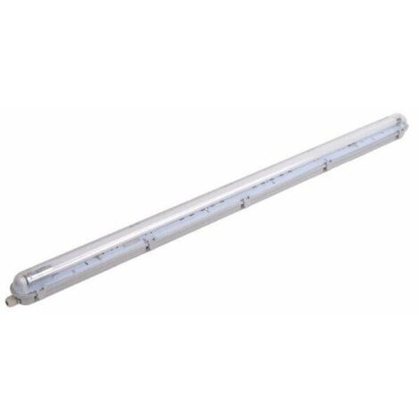 Tube Néon LED 120cm T8 Opaque 18W IP20 Eclairage de Secours 8W - Blanc  Froid 6000K - 8000K - SILAMP