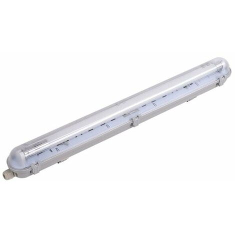 Kit de Réglette LED étanche + Tube Néon LED 120cm T8 18W