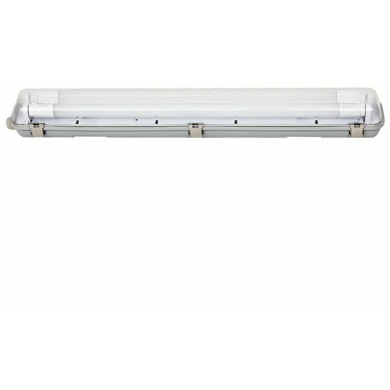 Silumen - Kit de Réglette led IP65 + 2 Tube Néon led 120cm T8 18W - Blanc