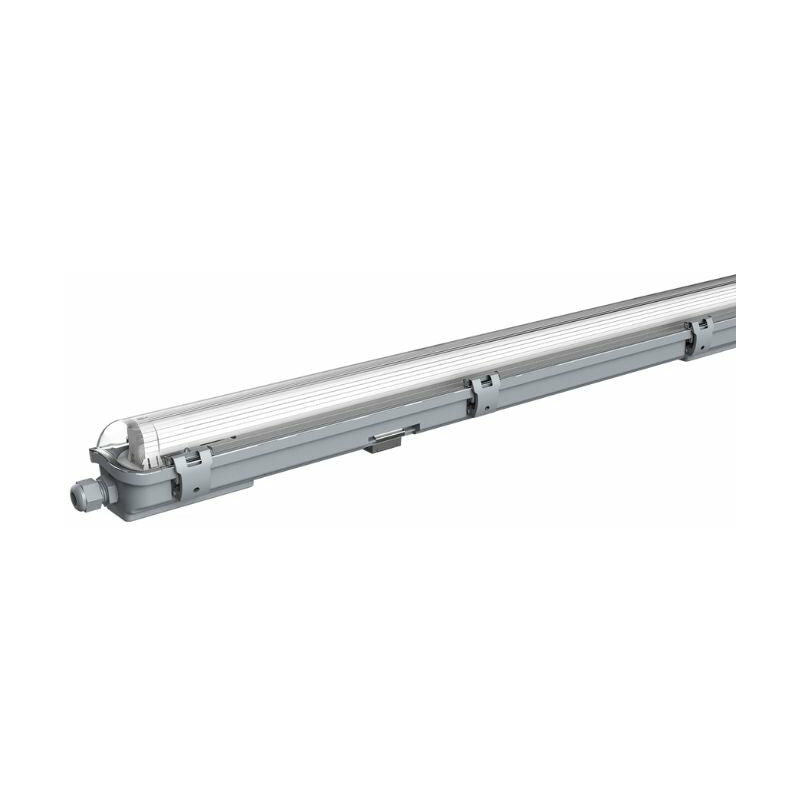Silumen - Kit de Réglette led IP65 + Tube Néon led 120cm T8 18W - Unité / Blanc Froid