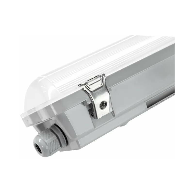 Silamp – Réglette LED étanche IP65 150cm T8 22W – Blanc froid 6000K – 2024 lumens – Installation rapide pour environnements humides