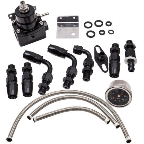 Kit de régulateur de pression de carburant / huile 0 - 100 livres / pouce