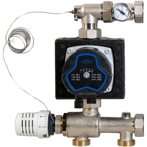 Kit de régulation pour chauffage basse température