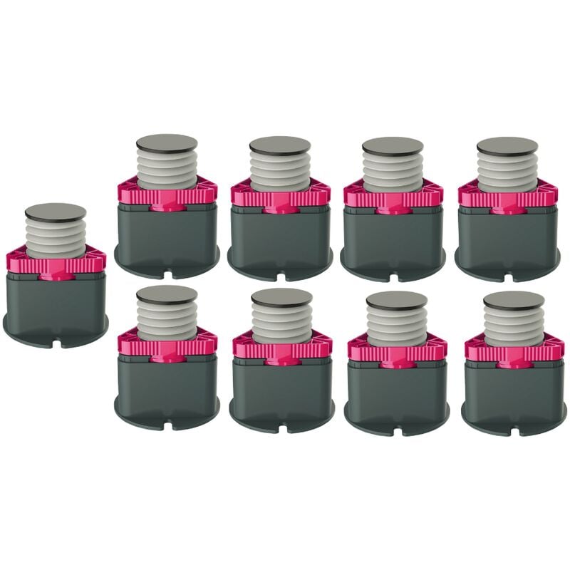 Jacob Delafon - Kit de réhausse 5 pieds compatible receveurs Ipso et Gaspard