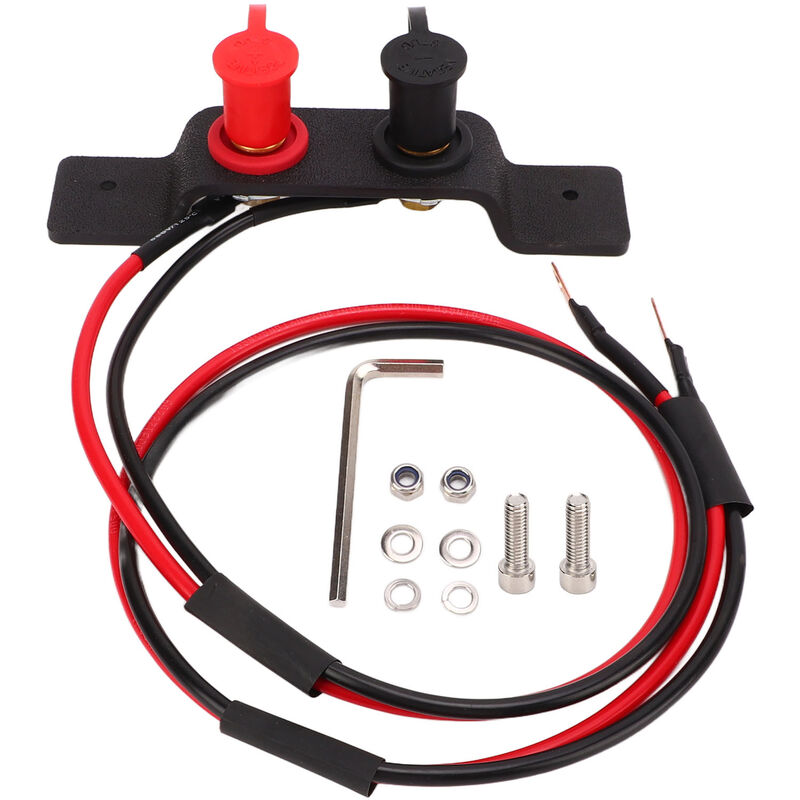 Kit de relocalisation de borne de batterie 1,2 m de câble de remplacement de poste de saut de charge pour Can-Am - Jeffergarden