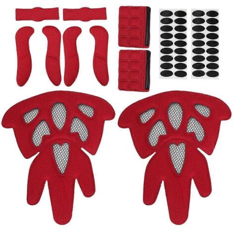 Kit de rembourrage universel pour casque de sécurité 20242 avec moustiquaire intégrée pour vélo et voiture électrique.