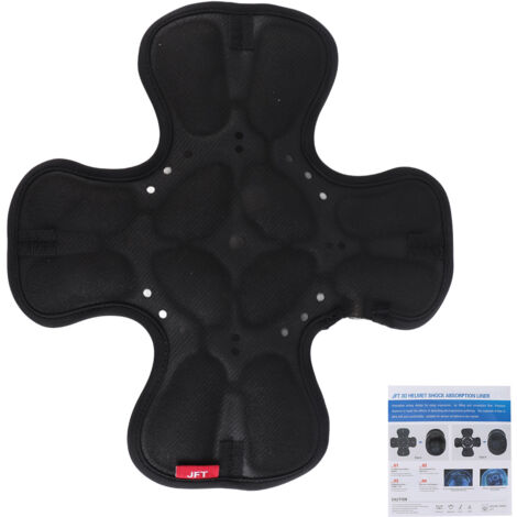 Kit de rembourrage universel pour casque – Protection de la tête à 360° – Absorption des chocs grâce à des poches d'air 3D