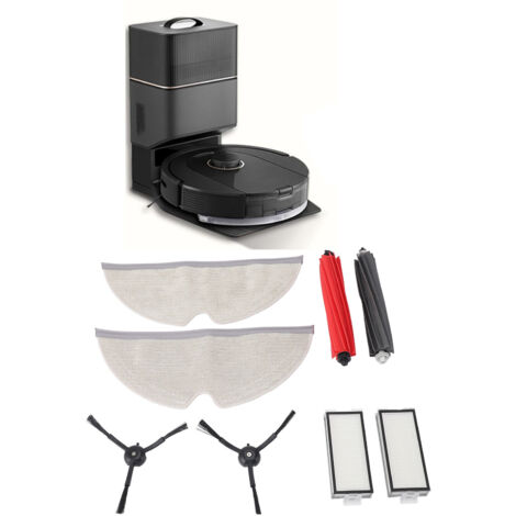 [Kit de remplacement] + [Brosses principales + Brosses latérales] + [pour Roborock Q8 Max] + [2 unités]