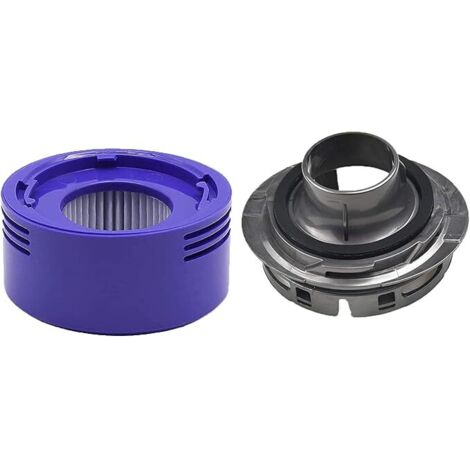 Kit de Remplacement: Cache Moteur et Filtre HEPA Postérieur pour Aspirateur Dyson V7 / V8