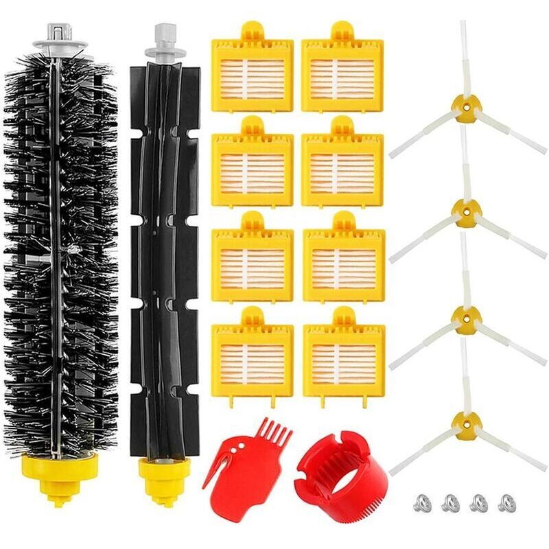 Pyygy - Kit de Remplacement Compatible avec iRobot Roomba série 700 720 750 760 765 770 772 772e 774 775 776 776p 780 782 782e 785 786 786p 790