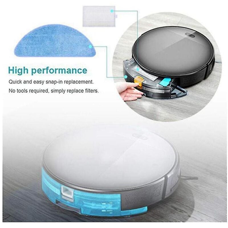 Fei Yu - Kit de remplacement de 10 pièces pour aspirateur robot Fl022/800t